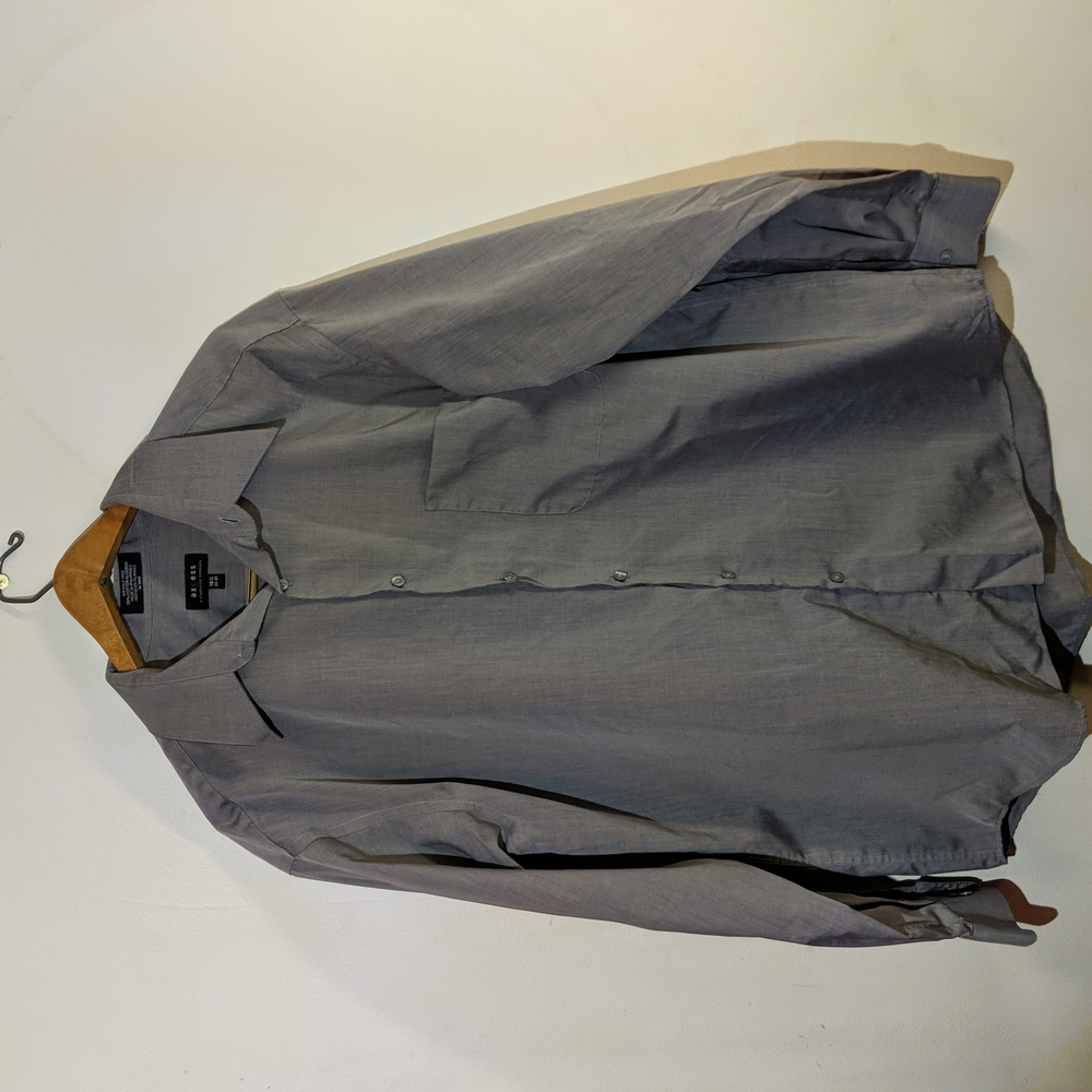 Mens Long Sleeve Axcess Dress Shirt